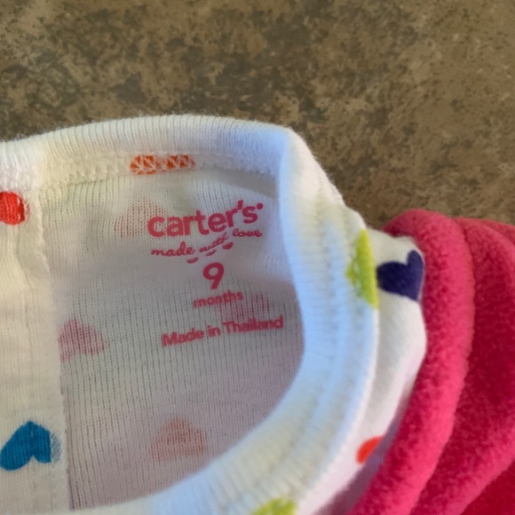 Carter’s 9 month jumpers w/matching shirts (2) outfits - Picture 7 of 7